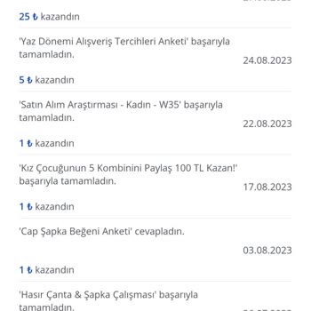 LCW Kazanıyorum Uygulamasının Anket Ücreti Ödemesini Yapmaması