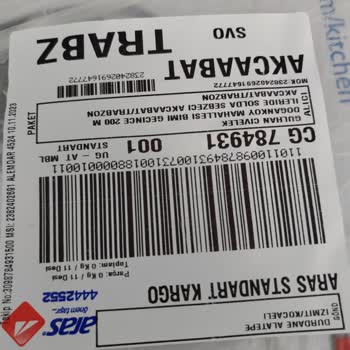 Aras Kargo İzmit Alemdar Şubesi Kargo Hasarı