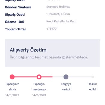 Penti Geciken Sipariş