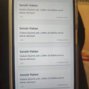 Freestyle Libre Sensör Hatası Ve Düşük Ölçüm