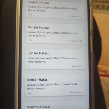 Freestyle Libre Sensör Hatası Ve Düşük Ölçüm