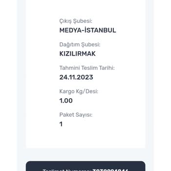 Trendyol Cappbox Siparişim Nerede?