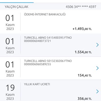 Yapı Kredi Yıllık Kart Ücreti