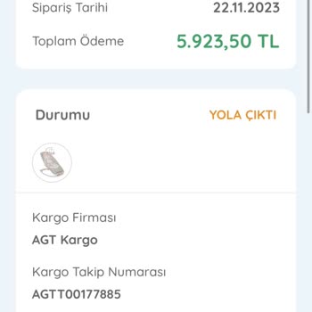 Ebebek Kargo Teslimatı Uzaması AGT Kargo