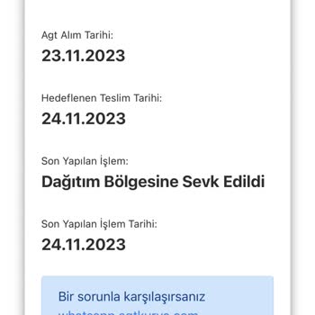 Ebebek Kargo Teslimatı Uzaması AGT Kargo
