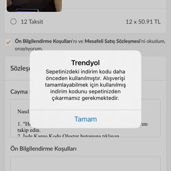 Trendyol Canlı Yayın Gerçek Olmayan Genel Kodlar