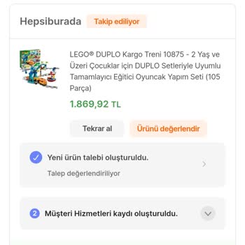 Hepsiburada Yanlış Gelen Ürünümün Yenisini Göndermiyor