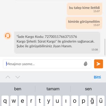 Trendyol İade Konusunda Asla Çözüm Yok Asla!