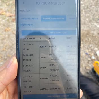 Aras Kargo, Kargo İçinde Ki Ürünün Parçalarını Kaybetti