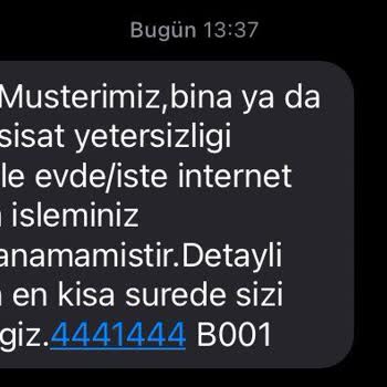 Türk Telekom Altyapı Problemi İnternet Hizmeti Alamıyorum.