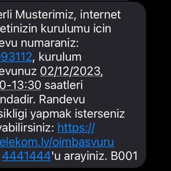 Türk Telekom Altyapı Problemi İnternet Hizmeti Alamıyorum.