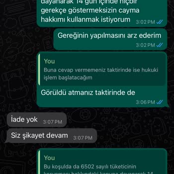 Shopier İade Şikayeti Talebi