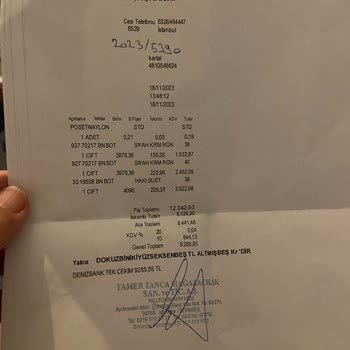 Tamer Tanca Hatalı Ve Yanlış Bildirim İle Haksız Kazanç Elde Ediyor.