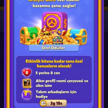 Google Play Royal Match Ödül Vermiyor