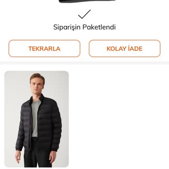 Avva'dan Alınan Mont Kargolanmadı!