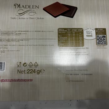 Nestle Bozuk Madlen Çikolata