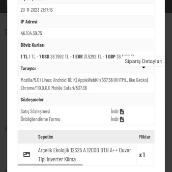 Akgünler Arçelik İade Sorunu