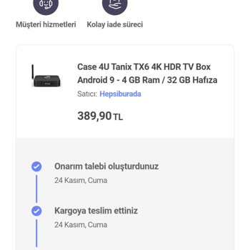 Hepsiburada TV Box Wi-Fİ'si Arızalıymış