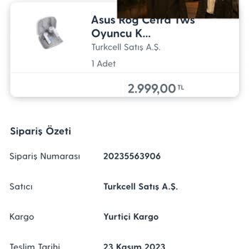 Turkcell Pasajdan Aldığım Ürün Kusurlu Ve İade Param Yatırılmadı