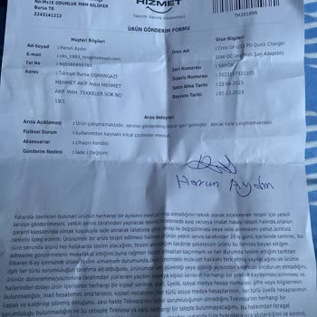 Teknosa 1 Buçuk Aydır Ürünüm Yok Bozuk Ve Değişim Yok