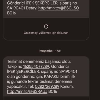 MNG Kargo Kargomun Teslim Edilememiş Olması