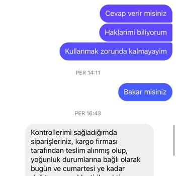 Lobbe 2 Aydır Ürünüm Kargolanmadı Ve Mağaza İle İletişim Kuramıyorum