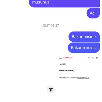 Lobbe 2 Aydır Ürünüm Kargolanmadı Ve Mağaza İle İletişim Kuramıyorum