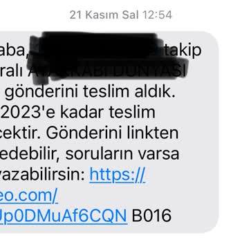 Sendeo 1 Haftadır Kargomu Getirmedi