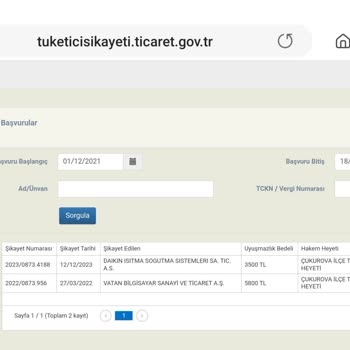 Daikin Su Akıtma Problemi