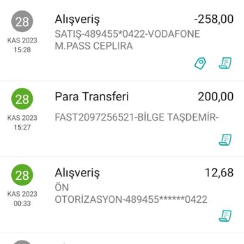 Vodafone Bankadan Paraya Rağmen Bakiyemi Yansıtmadı