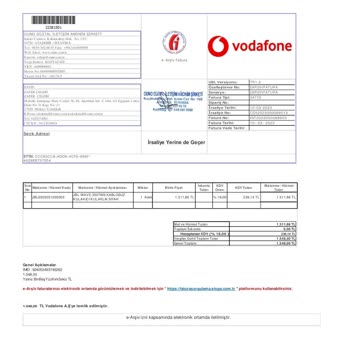 Ouno Service Faturaya Ek Cihaz