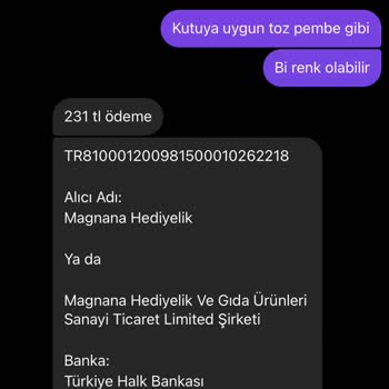 Mellon Çikolata Peşin Ödeme Alınan Ürünüm Kargolanmadı