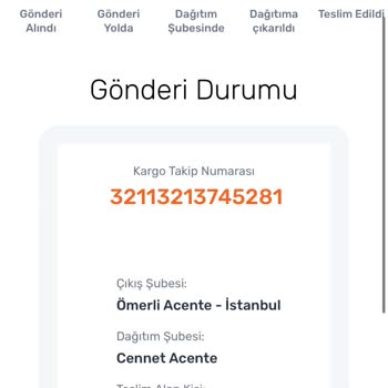 Sürat Kargo Cennet Acente Teslim Edilmeyen Ürünü Teslim Edildi Diye