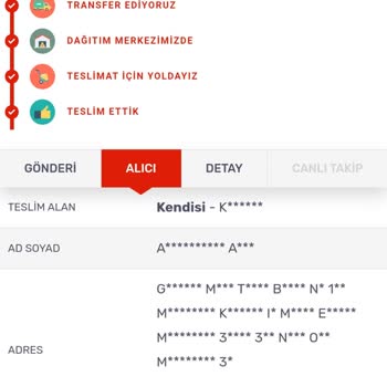 Kargomsende Kargo Teslim Etmeme
