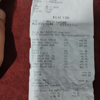 A101 Ekmek İçinden Plastik Parça Çıkması