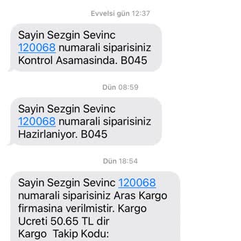 Şereflikoçhisar Aras Kargo Şubesi Alıcı Ödemeli Kargo Da Fazla Ücret