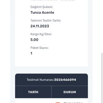 Edirne Sürat Kargo Ürünümü 4 Gündür Şubede Bekletiyor!