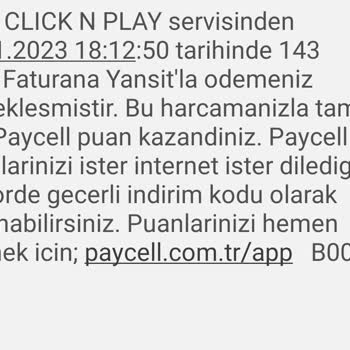 Turkcell Paycell Haksız Çekim Yapılması