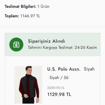 Boyner'den Sipariş Verdiğim Ürünün Kargolanmaması