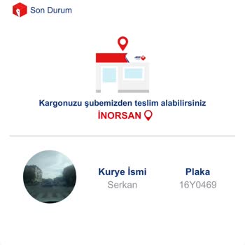 Aras Kargo Dağıtımda Olan Kargomu Bana Sormadan Şubeye Geri Göndermişler