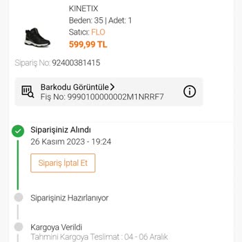 FLO Ayakkabı FLO Nereden Baksan Tutarsızlık