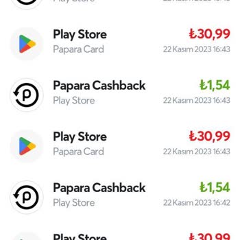 Papara Hesabımdan Bilgim Dışında Para Çekimi