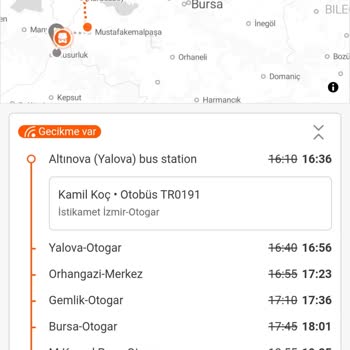 Kamil Koç Resmi Olmayan Mola