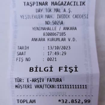 Taşpınar Alışveriş Merkezleri Teslim Edilmeyen Ürünler