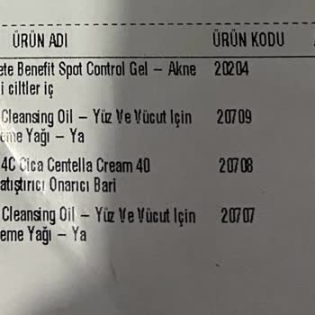 Cosmed Eksik Ürün Gönderilmesi