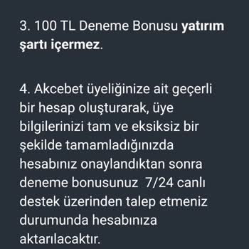 Akcebet Deneme Bonusu Sorunu Ve Güven Kaybı