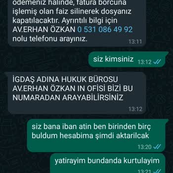 İGDAŞ Anadolu Abonelik Sözleşmeleri İcra Dairesi E Devletten Kapanması