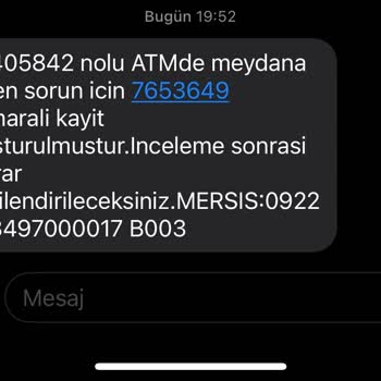 Halkbank ATM'si VakıfBank Kartıma Yatırdığım Paramı Yuttu