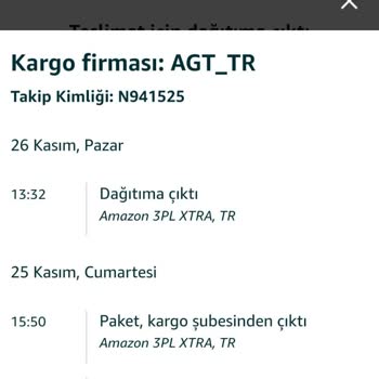 Amazon'a Yakışmayan Kargo AGT Kurye