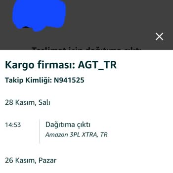 Amazon'a Yakışmayan Kargo AGT Kurye